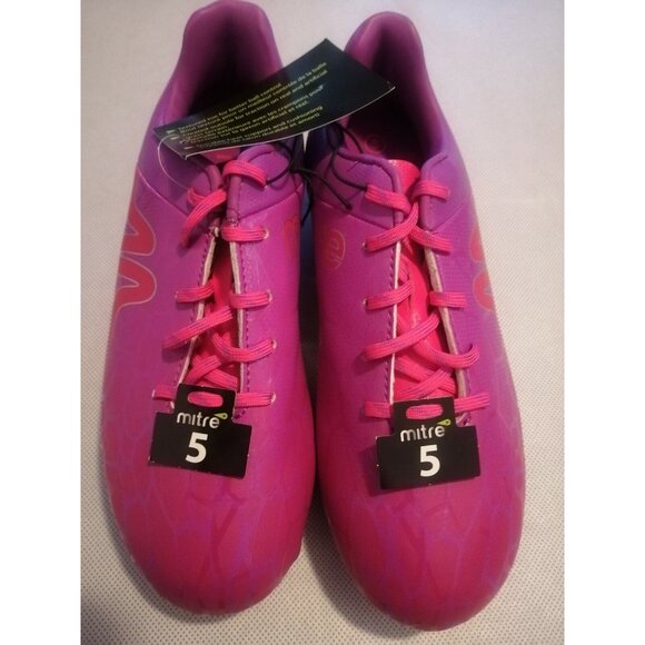 Mitre Girls Soccer Cleats Pink - Picture 3 of 6